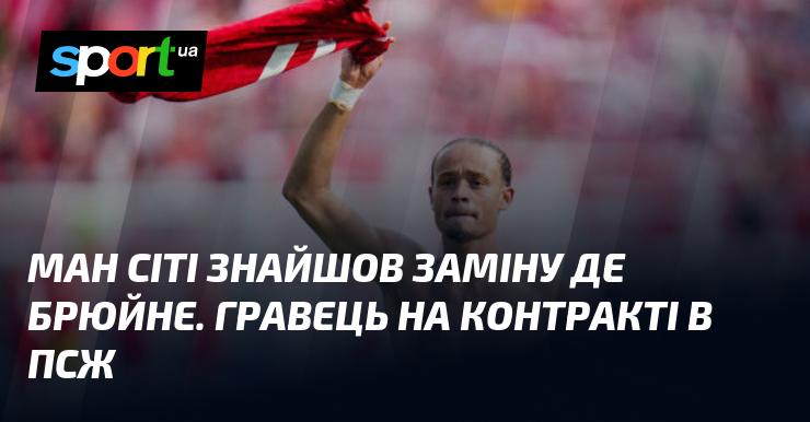 Ман Сіті виявив нового кандидата на заміну де Брюйне. Цей футболіст має контракт із ПСЖ.