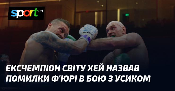 Екс-чемпіон світу Хей вказав на недоліки Ф'юрі під час поєдинку з Усиком.