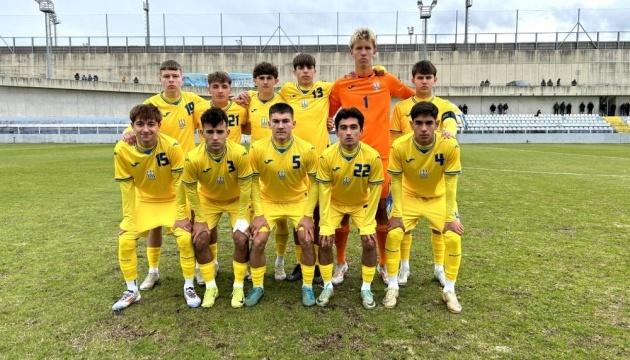 Юнацька команда України з футболу U17 завершила матч з Хорватією внічию.