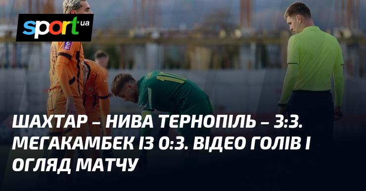 Шахтар Донецьк зіграв внічию з Нивою Тернопіль з рахунком 3:3. Дивіться відео та огляд цього товариського матчу, що відбувся 19 листопада 2024 року. Всі голи доступні на СПОРТ.UA.